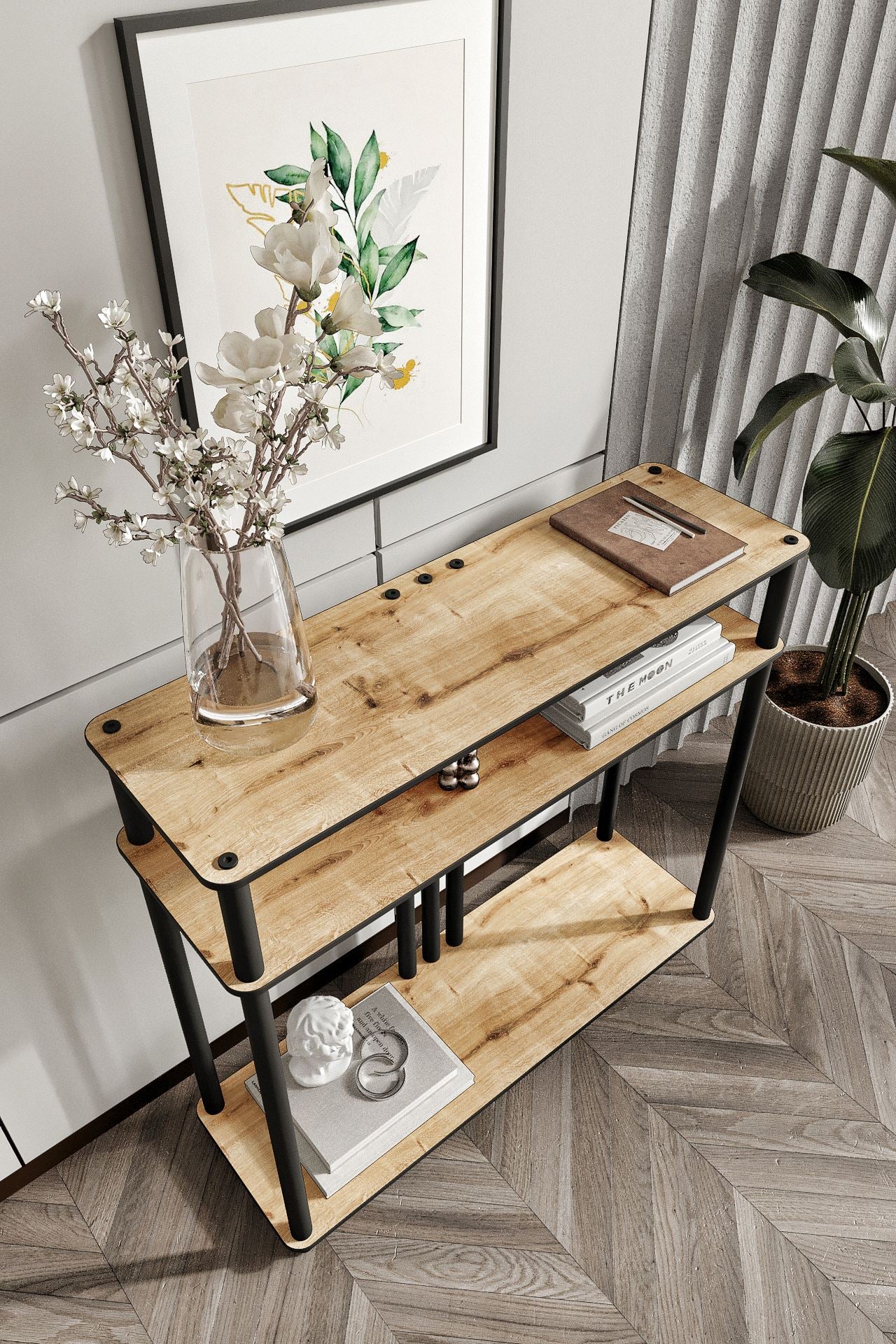 Cómoda Garcia Oak - Elegância Natural para o Seu Lar
