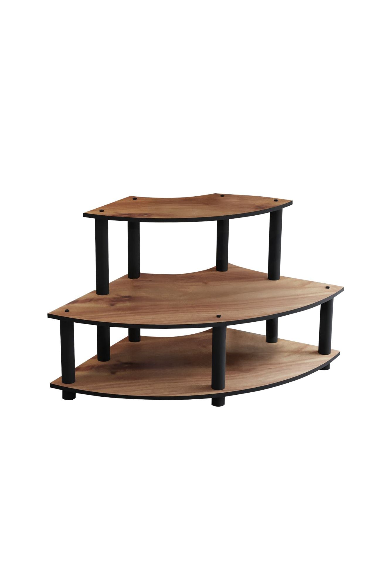 Prateleira de Cozinha – 70cm x 38cm x 42cm – Noz – MDF
