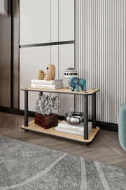 Estante 2 Níveis Retangular Oak - Design Moderno Premium