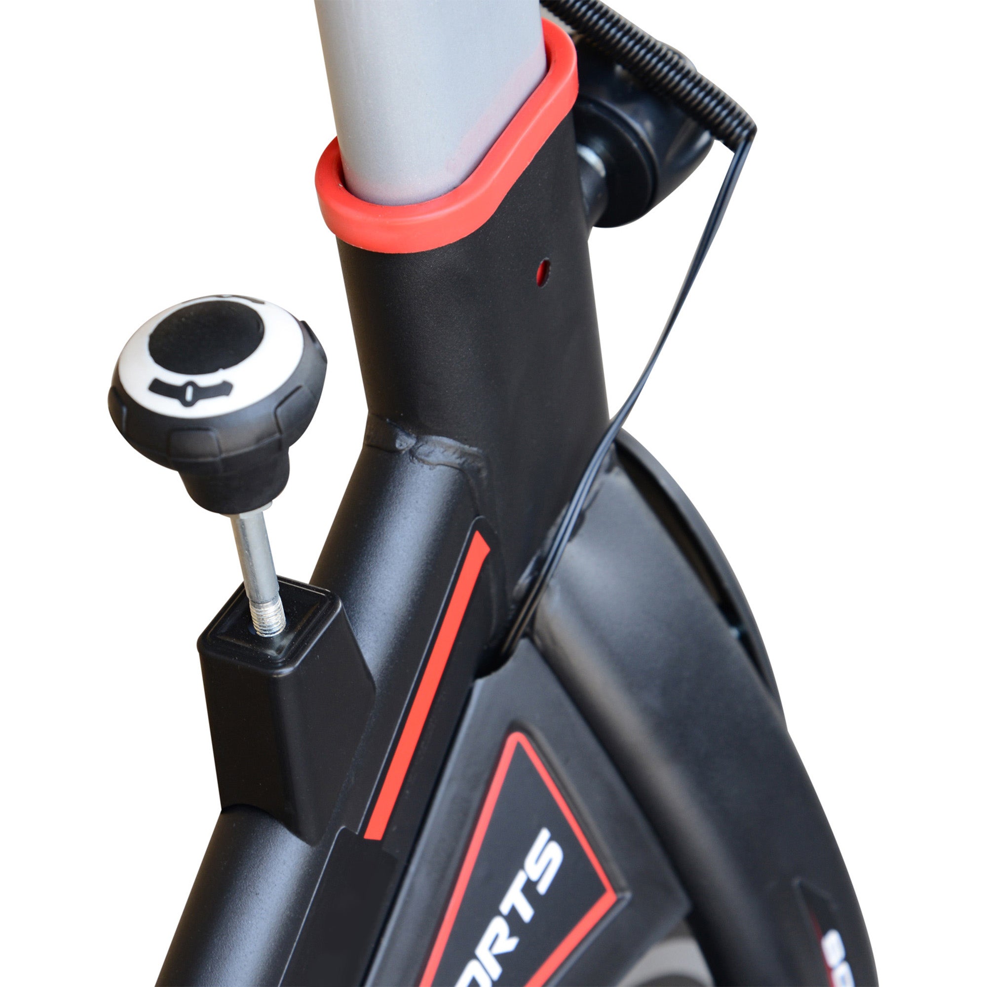 Bicicleta Estática com Resistência Ajustável 103x48x115cm - Preto