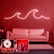 Iluminação LED de parede decorativa – 300 cm – Vermelho