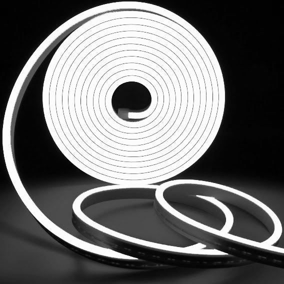 Iluminação Decorativa de Parede LED – Branco – Néon