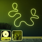 Iluminação LED de parede decorativa – 400 cm – Amarelo