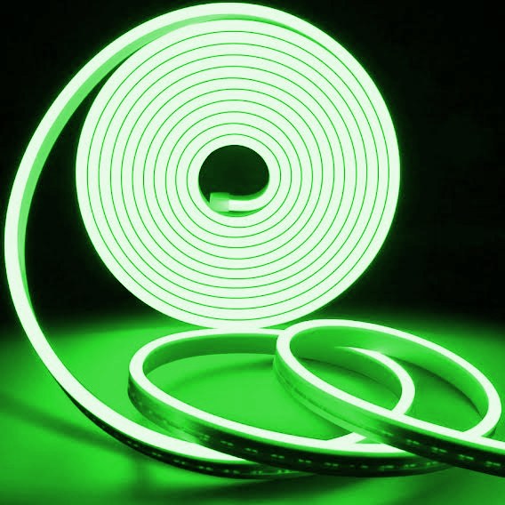 Iluminação Decorativa de Parede LED – 400 cm – Verde – Néro