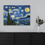 Quadro em Tela Decorativo Multicolorido 70 x 100 cm com Moldura de Madeira – Impressão Digital em Tela 100% | KNV4392_70100