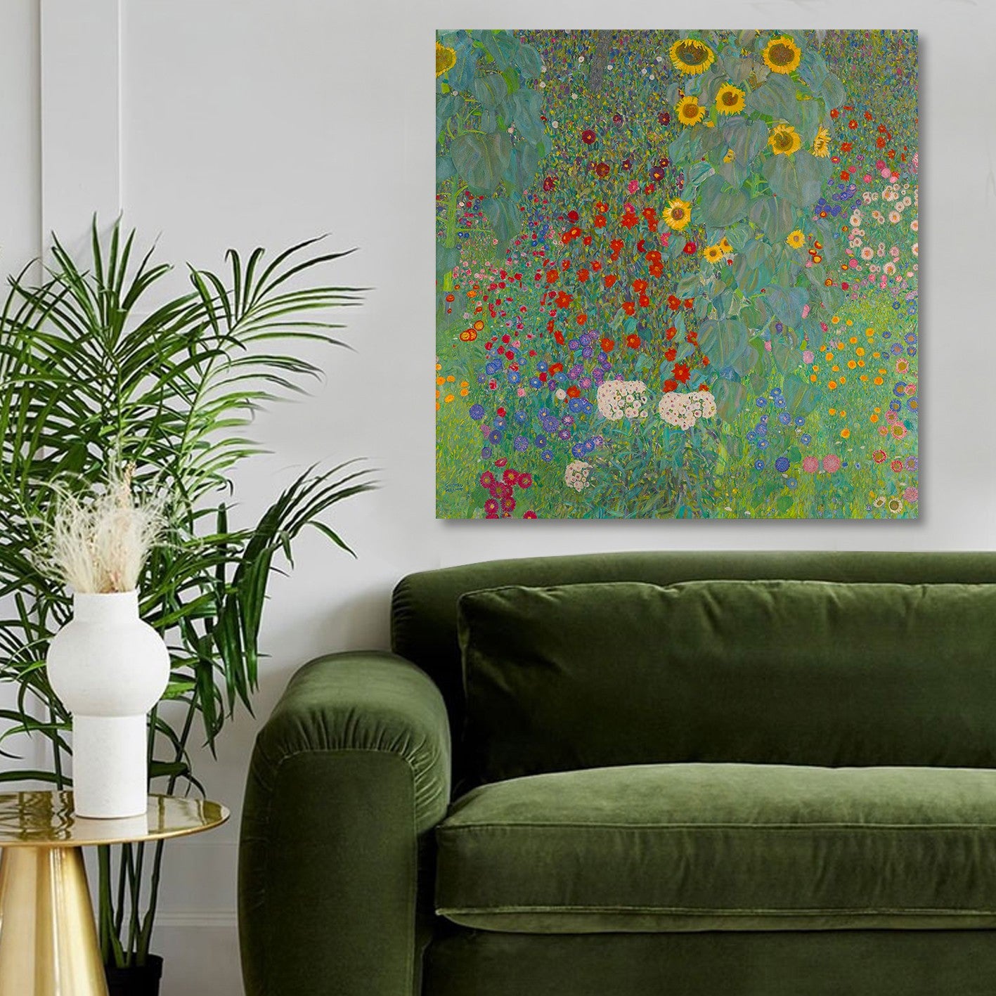 Quadro em Tela Multicolor 100x100 cm – Impressão Digital em 100% Canvas com Moldura de Madeira