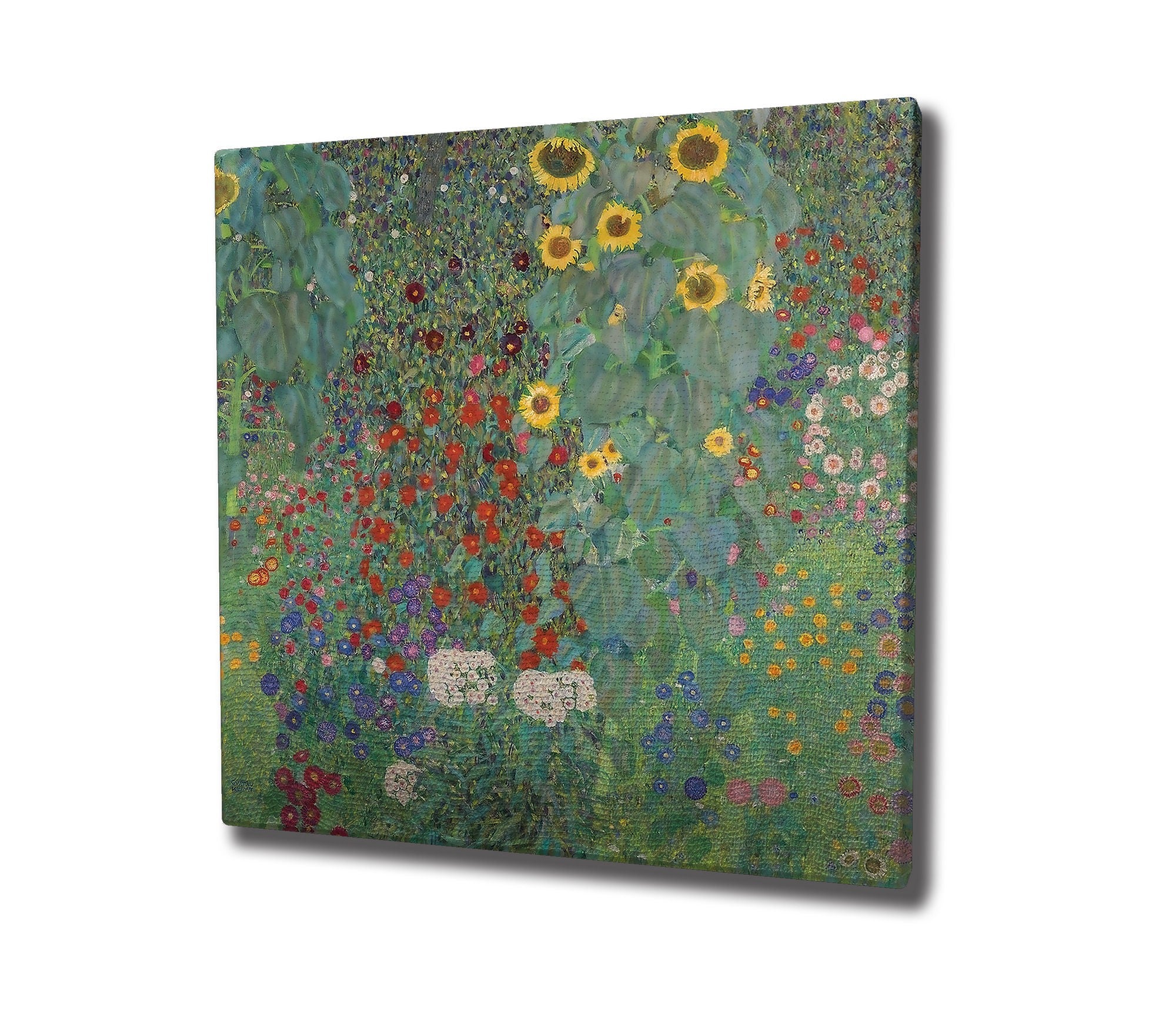 Quadro em Tela Multicolor 100x100 cm – Impressão Digital em 100% Canvas com Moldura de Madeira