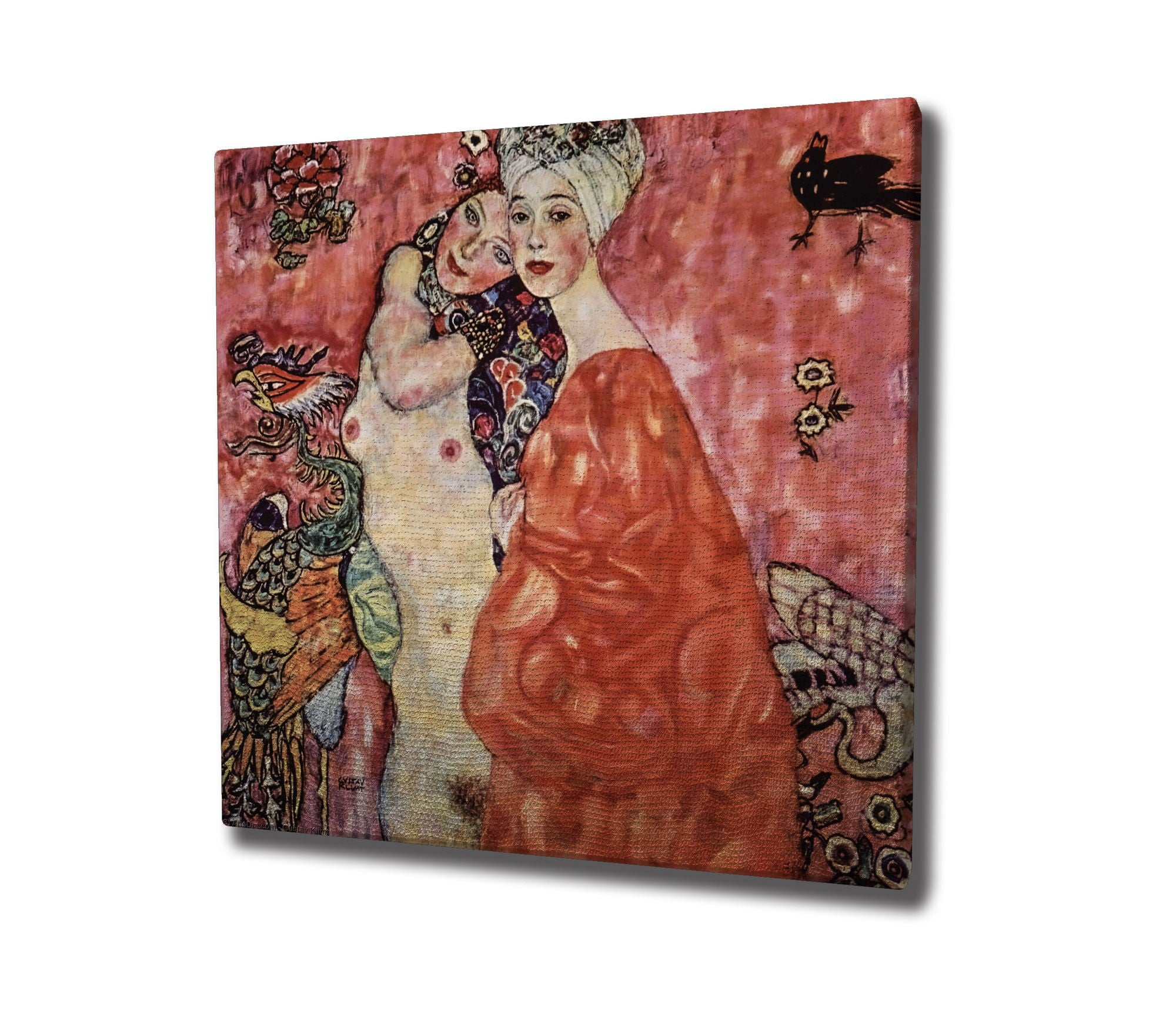 Tela Decorativa Multicolor 70x70 cm – Impressão Digital em 100% Canvas com Moldura de Madeira | KNV4403_7070