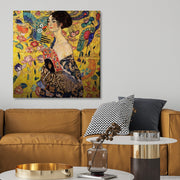 Quadro em Tela Decorativo Multicolor 70 x 70 cm – Impressão Digital em Tela 100% com Moldura de Madeira (KNV4405_7070)
