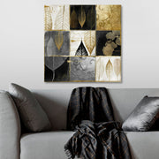 Quadro em Tela Decorativa Multicolor KNV4408_4040 40 x 40 cm, Impressão Digital em 100% Canvas com Moldura de Madeira