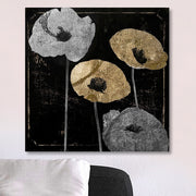 Quadro Decorativo em Tela 70x70 cm Multicolor — Impressão Digital em 100% Tela com Moldura de Madeira