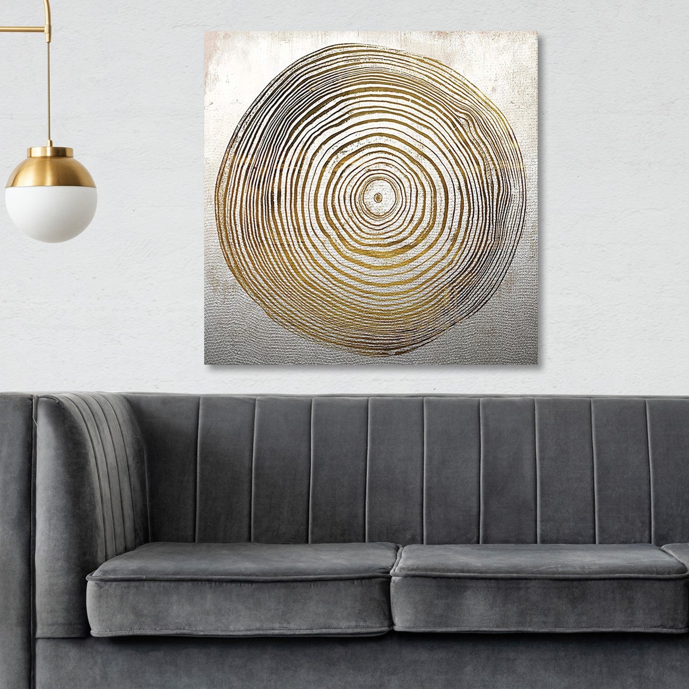 Tela Decorativa Multicolor 40x40 cm | 100% Canvas, Impressão Digital, Moldura em Madeira