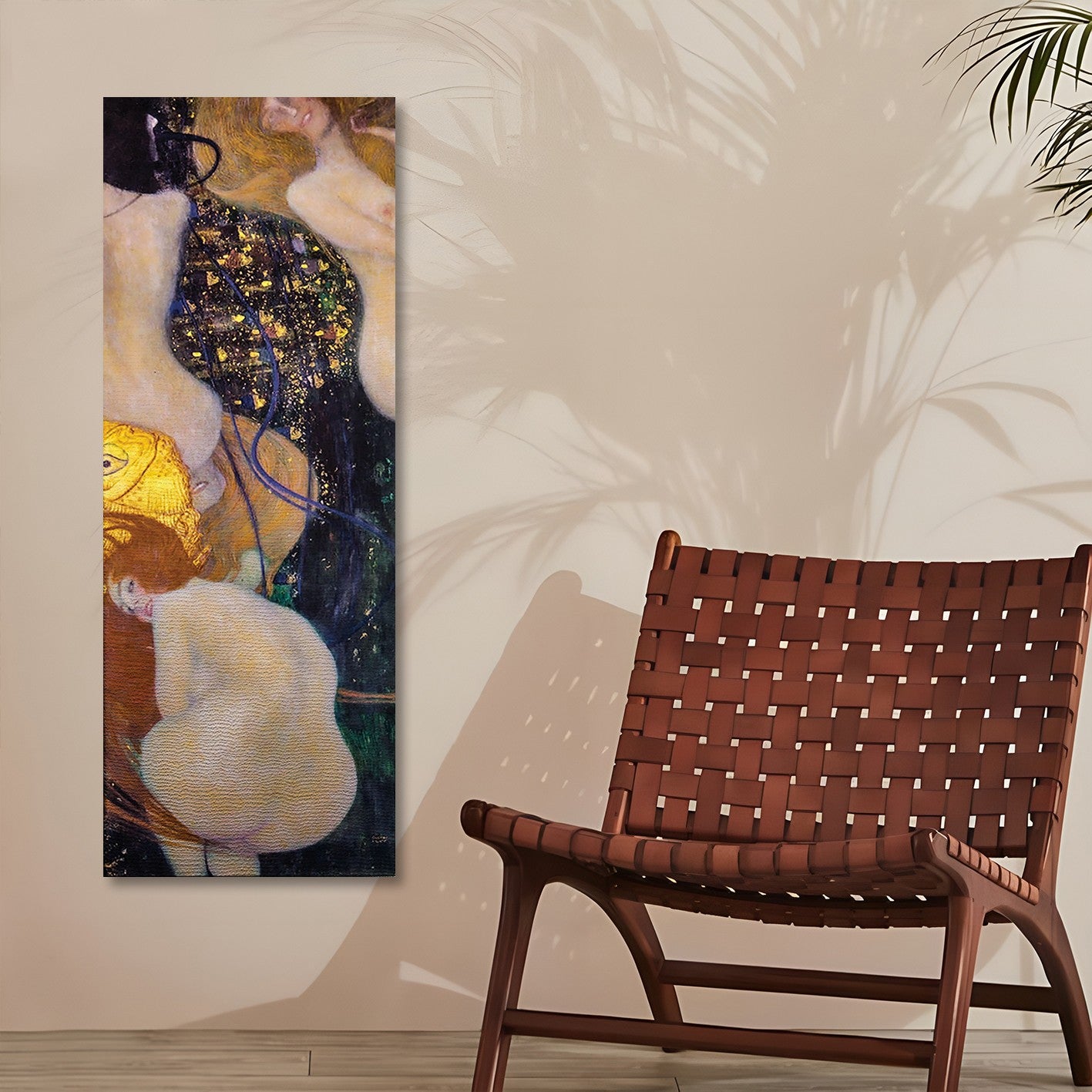 Tela Decorativa Multicolor 30x80 cm em 100% Canvas com Moldura de Madeira – Impressão Digital | KNV4414_3080