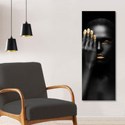 Tela Decorativa 30x80 cm Multicolor com Moldura de Madeira – Impressão Digital em 100% Tela