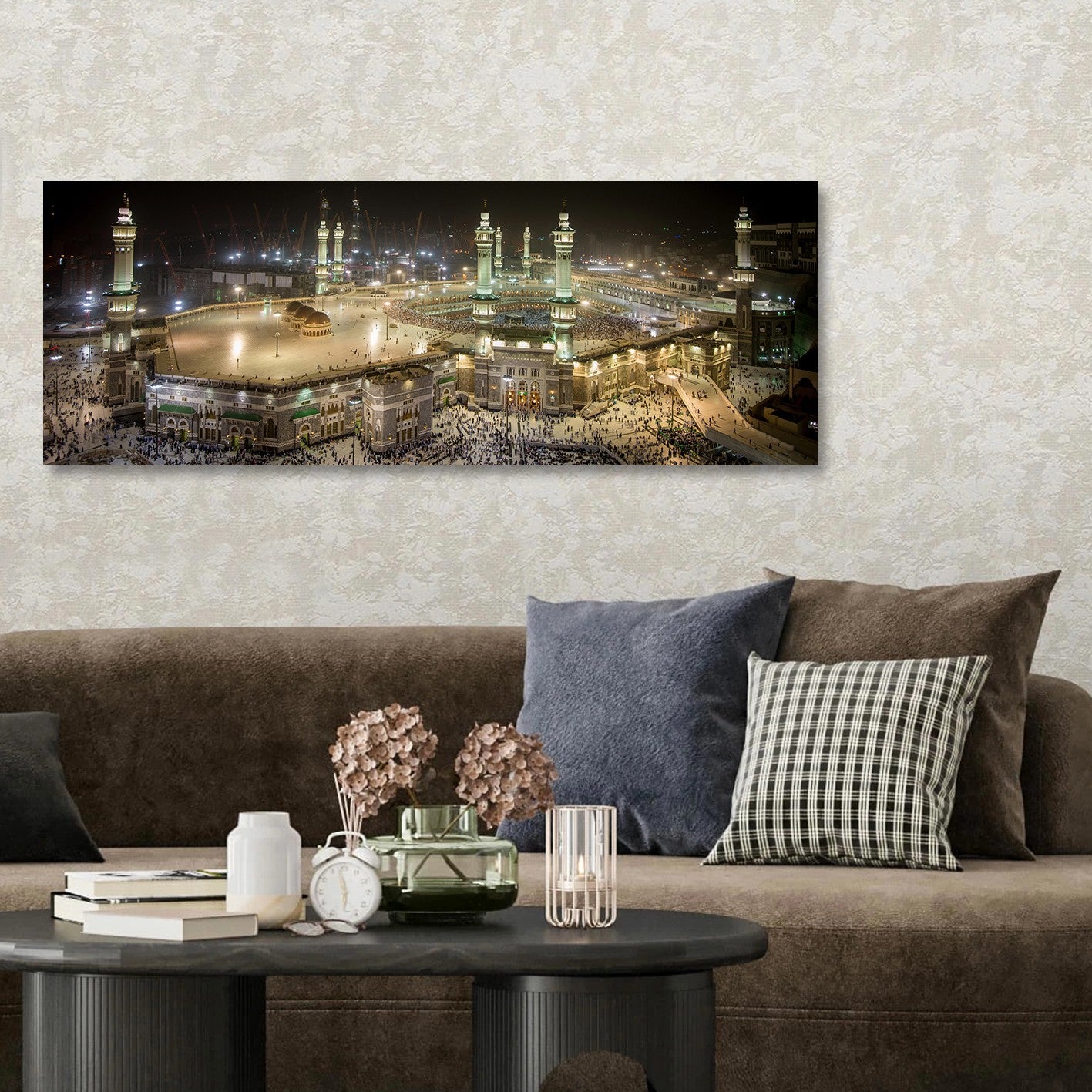 Quadro em Tela Multicolor KNV4433_3080 (30 x 80 cm) — Impressão Digital em 100% Canvas com Moldura de Madeira