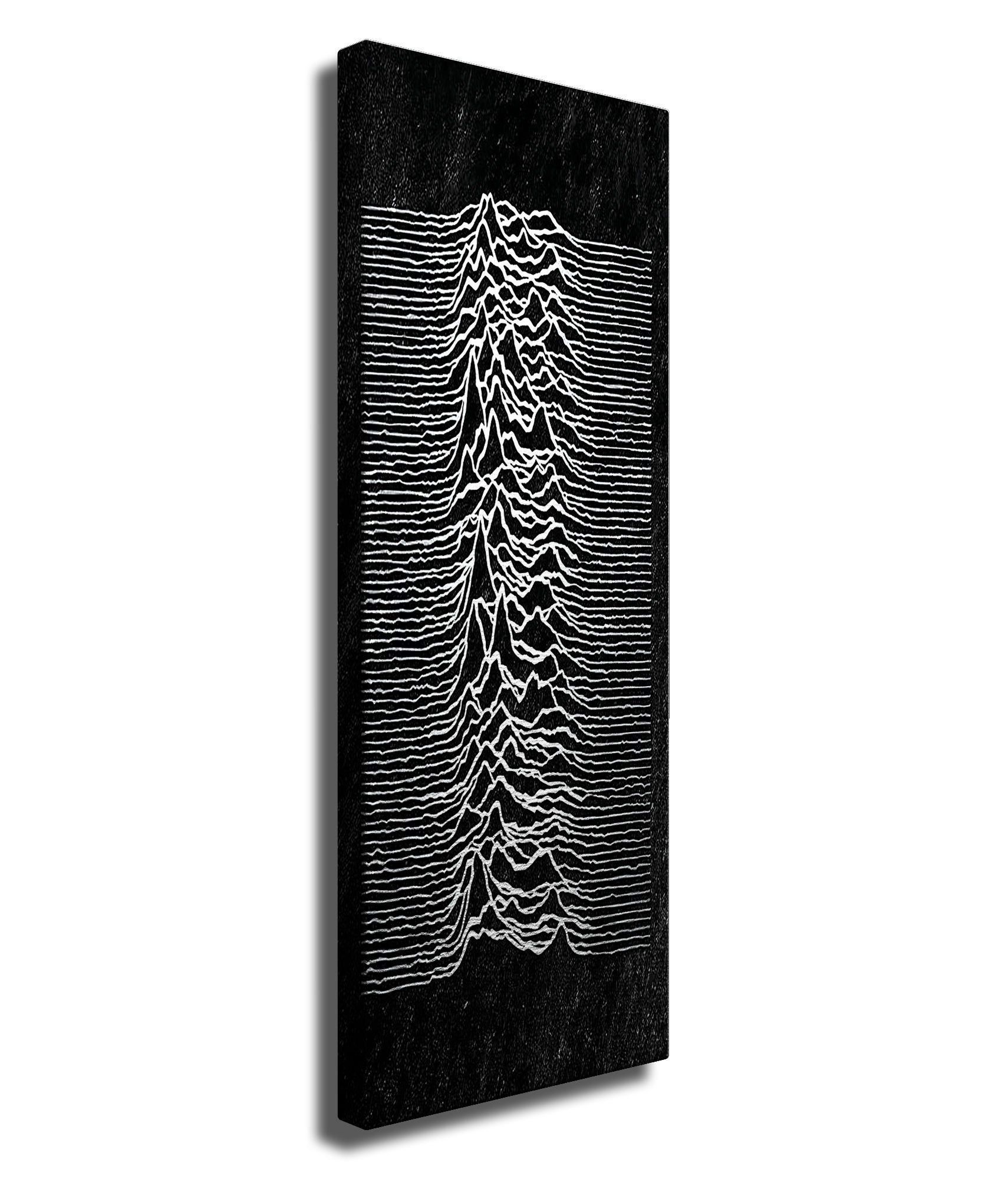 Tela Decorativa Multicolor 30x80 cm com Moldura de Madeira – Impressão Digital, 100% Canvas | KNV4437_3080