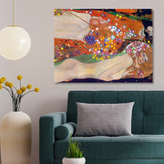 Quadro Decorativo em Tela Multicolor 50x70 cm com Moldura de Madeira – Impressão Digital 100% Canvas