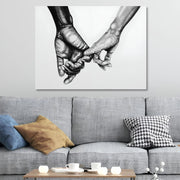 Tela Decorativa em Canvas 50x70 cm Multicolor KNV4448_5070 – Impressão Digital, 100% Canvas, Moldura de Madeira