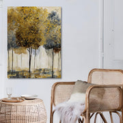 Tela Decorativa 50 x 70 cm, Multicolor, Impressão Digital, 100% Canvas, Moldura de Madeira