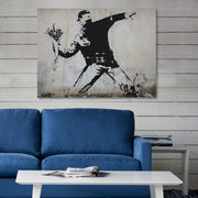 Tela Decorativa em Canvas 50x70 cm Multicolor com Moldura em Madeira – Impressão Digital (KNV4465_5070)