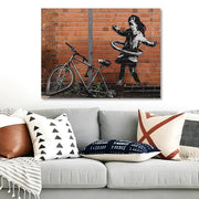 Tela Decorativa em Canvas 50 x 70 cm Multicolor com Moldura de Madeira – Impressão Digital (KNV4468_5070)