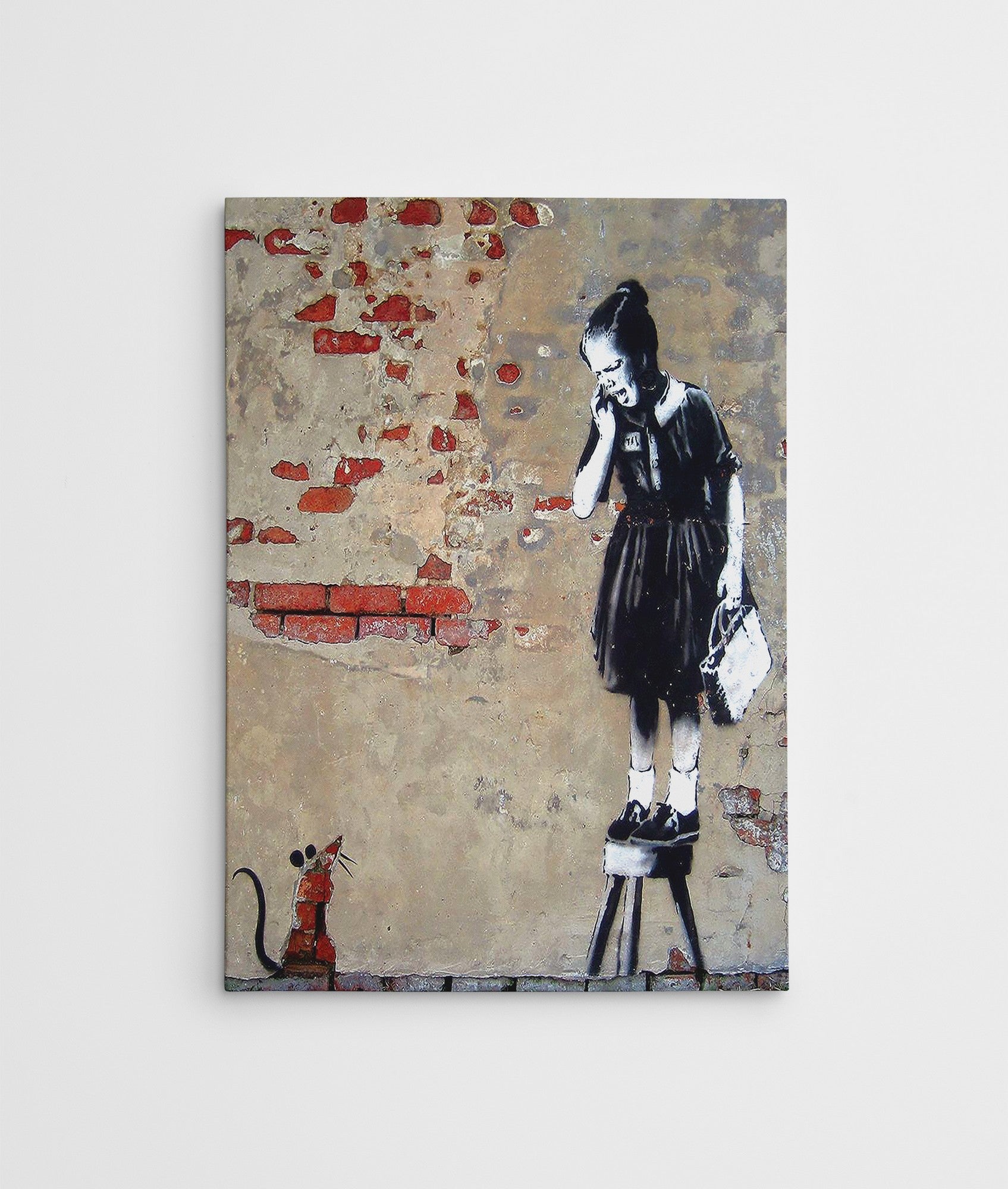 Tela Decorativa Multicolor 50x70 cm | Impressão Digital em 100% Canvas com Moldura de Madeira