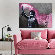 Tela Decorativa 100% Canvas 50 x 70 cm, Impressão Digital, Moldura de Madeira – Multicolor (KNV4470_5070)