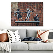 Tela Decorativa em Canvas 50x70 cm Multicolor com Moldura de Madeira – Impressão Digital (KNV4471_5070)