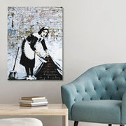 Tela Decorativa Multicolor 50x70 cm em 100% Canvas com Moldura de Madeira – Impressão Digital