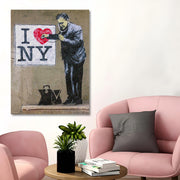 Quadro Decorativo em Tela 50x70 cm Multicolor – Impressão Digital em Canvas 100% com Moldura de Madeira