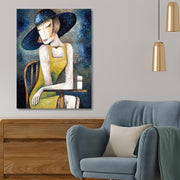 Quadro em Tela Decorativo 50 x 70 cm Multicolor – Impressão Digital 100% Canvas com Moldura de Madeira