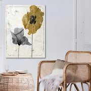 Quadro em Tela Decorativo Multicolor 50x70 cm com Moldura de Madeira - Impressão Digital