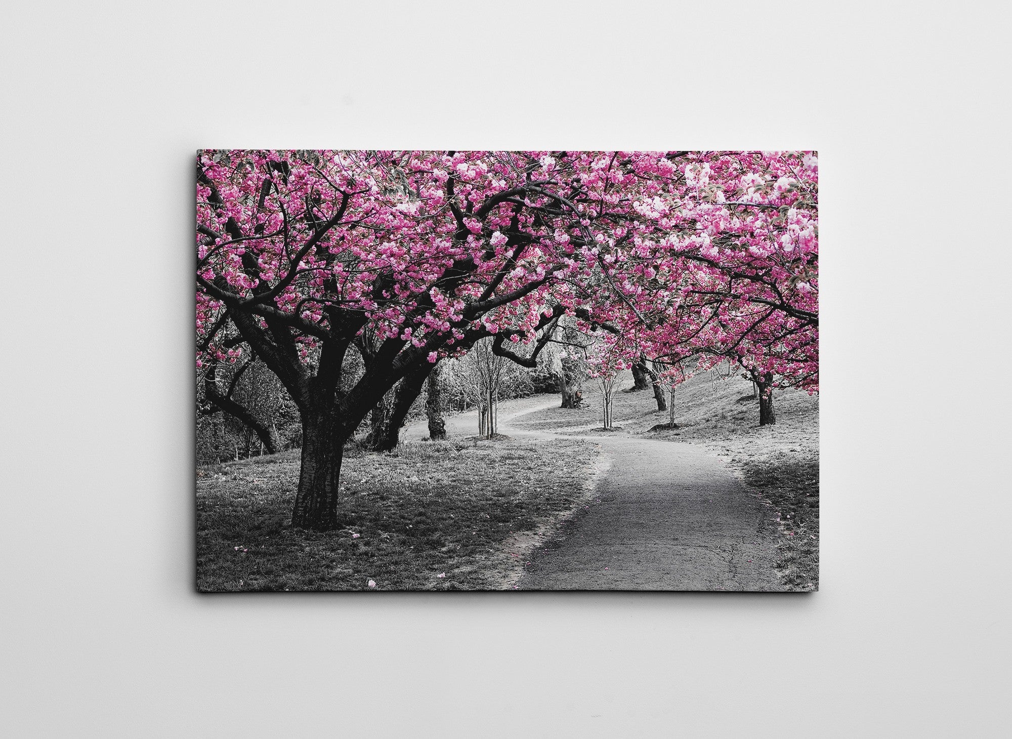 Quadro em Tela Multicolor 50x70 cm com Moldura de Madeira – Impressão Digital, 100% Tela (KNV4501_5070)