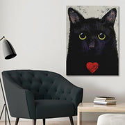 Tela Decorativa Multicolor 50 x 70 cm com Moldura de Madeira – Impressão Digital em 100% Canvas