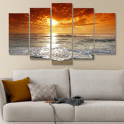 Quadro Decorativo em MDF Multicolor (5 Peças) 100 x 60 cm