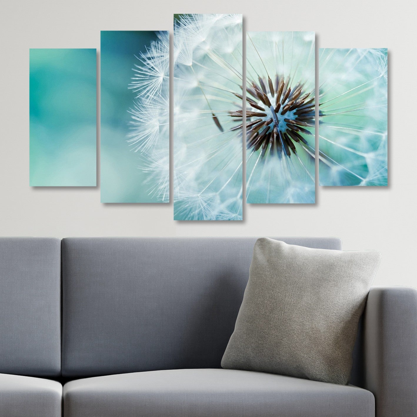 Quadro Decorativo Multicolor em MDF (5 Peças) 100 x 60 cm – Impressão UV, 3 mm