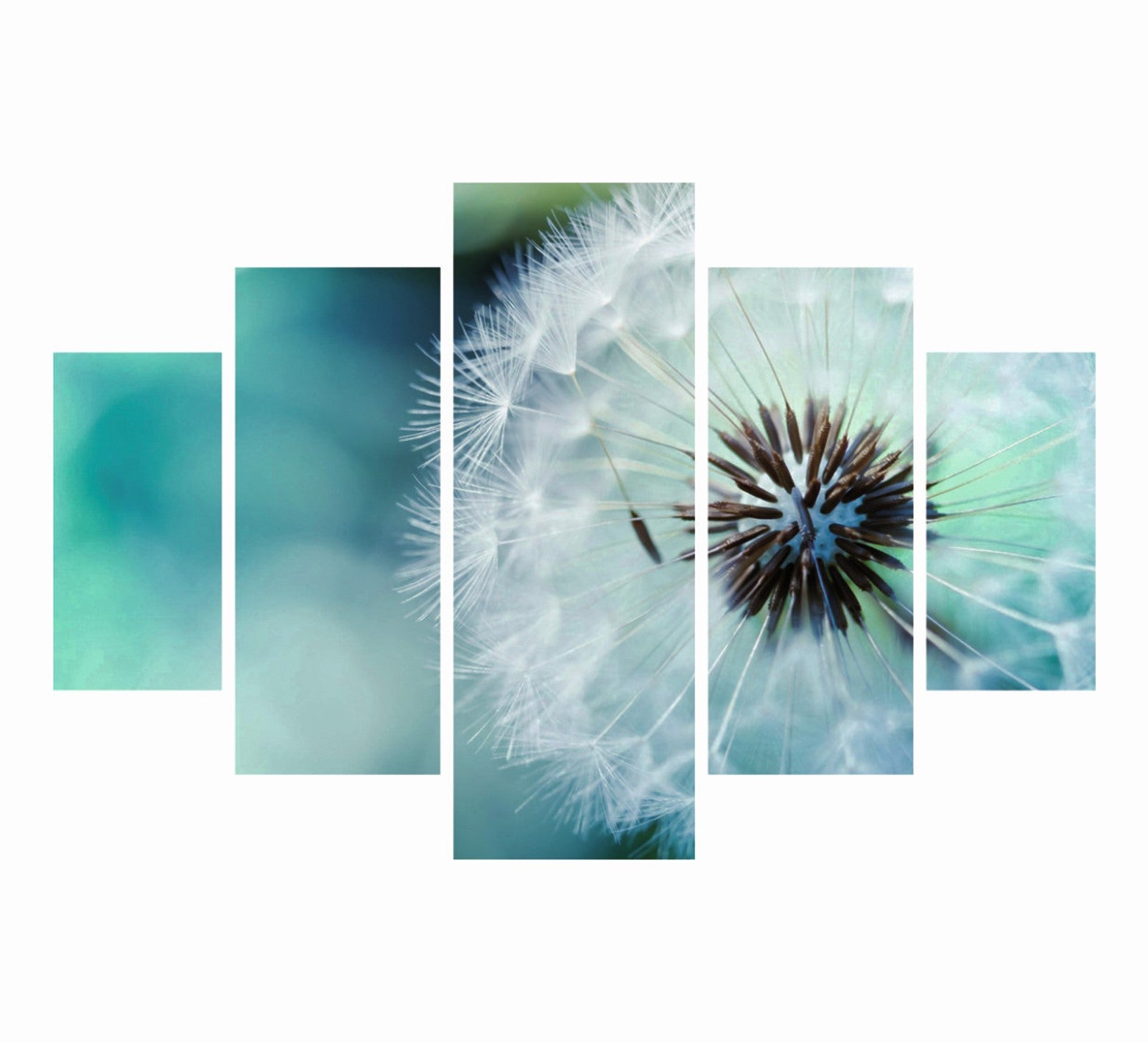 Quadro Decorativo Multicolor em MDF (5 Peças) 100 x 60 cm – Impressão UV, 3 mm