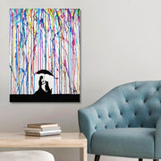 Tela Decorativa Multicolor 70x100 cm com Moldura de Madeira – Impressão Digital | KNV4542_70100