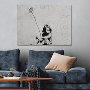 Quadro em Tela Decorativo 70x100 cm – Impressão Digital em 100% Canvas, Moldura de Madeira, Multicolor