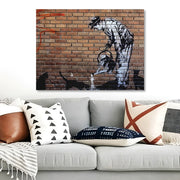 Quadro Decorativo em Tela 70x100 cm Multicolor com Moldura de Madeira – Impressão Digital 100% Canvas (KNV4565_70100)