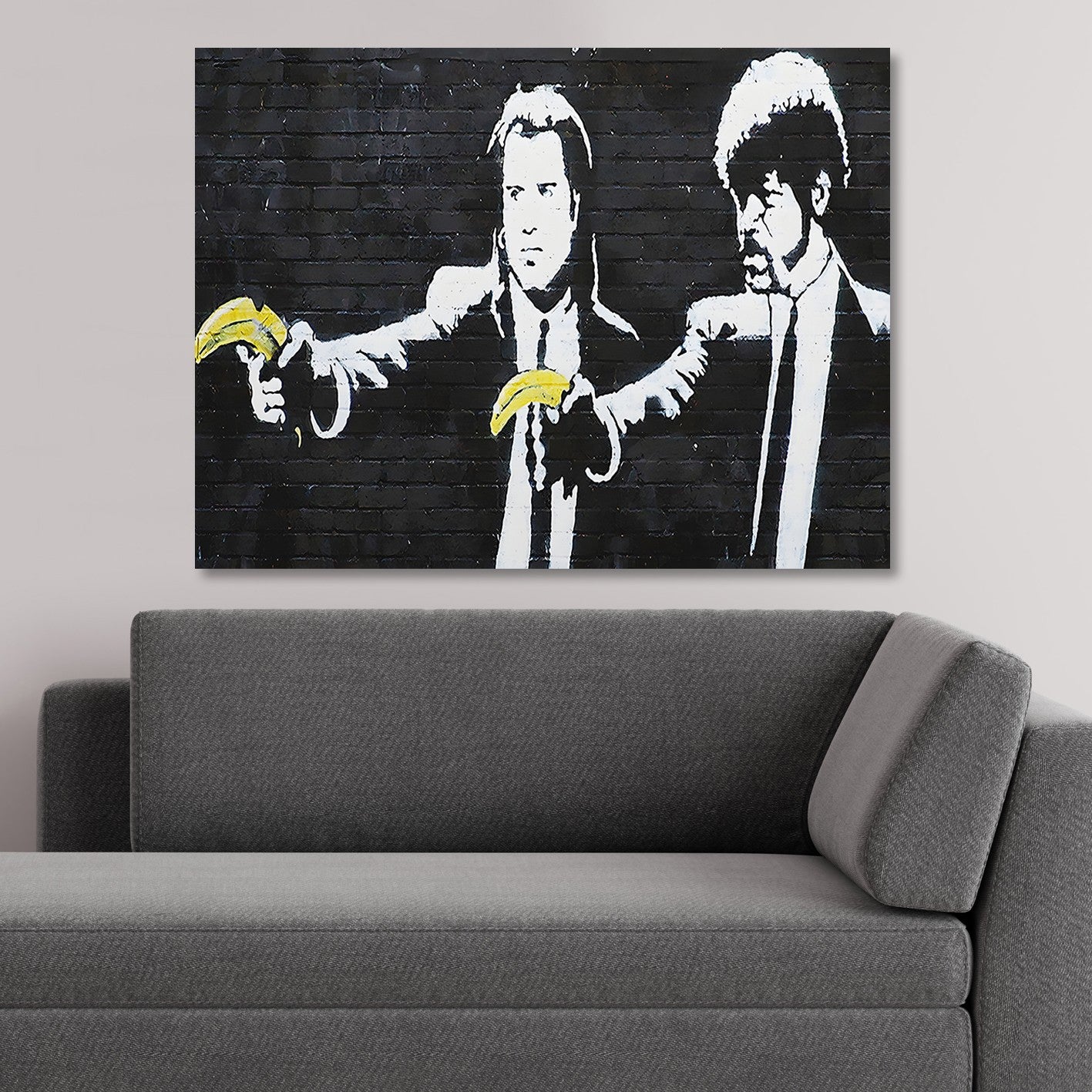 Tela Decorativa Multicolor 70 x 100 cm KNV4574_70100 – Impressão Digital em 100% Tela com Moldura de Madeira