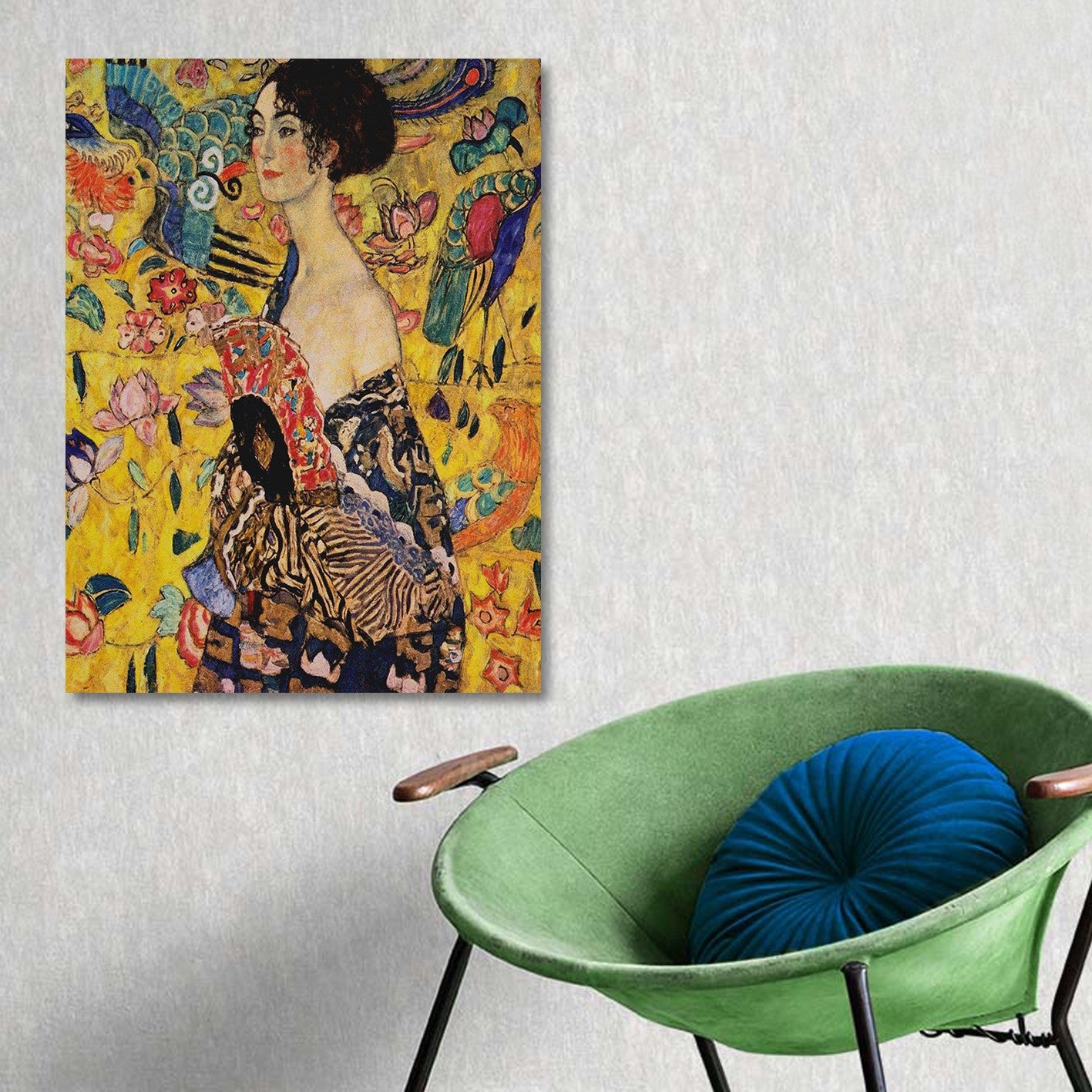 Tela Decorativa 100% Canvas 70x100 cm Multicor com Moldura de Madeira – Impressão Digital (KNV4578_70100)