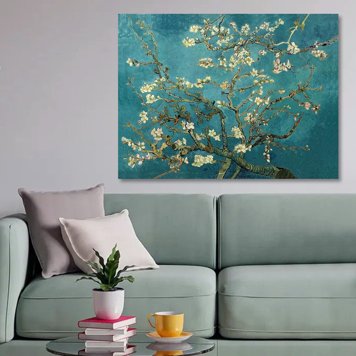 Quadro em Tela Decorativa 70 x 100 cm, Multicolor, Impressão Digital, Moldura de Madeira (100% Canvas)