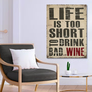 Quadro em Tela 70x100 cm Multicolor – Impressão Digital em 100% Canvas com Moldura de Madeira