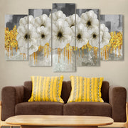 Conjunto de Quadros Decorativos em MDF Multicolor (5 Peças) 100x60 cm com Impressão UV