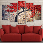 Quadro Decorativo em MDF (Conjunto 5 Peças) – Multicolor – Impressão UV Digital – 100 x 60 cm