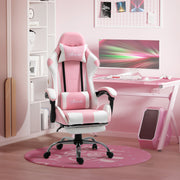 Cadeira Reclinável Gaming Rosa 64x67x119-127 cm