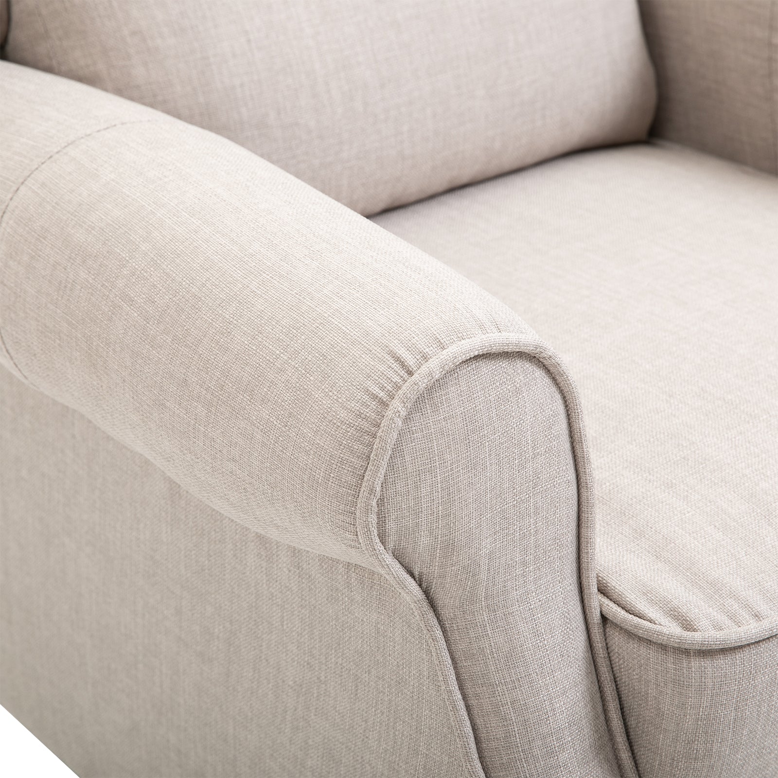 Poltrona Reclinável Cinza Claro 77x88x102 cm