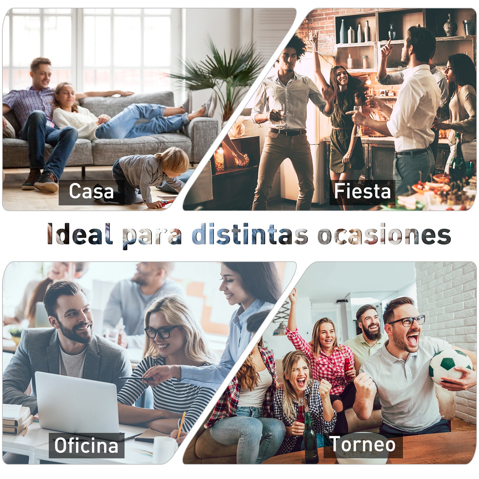 Mesa de Matraquilho Profissional – 122x61x80,7 cm – Cor de Madeira Natural – MDF