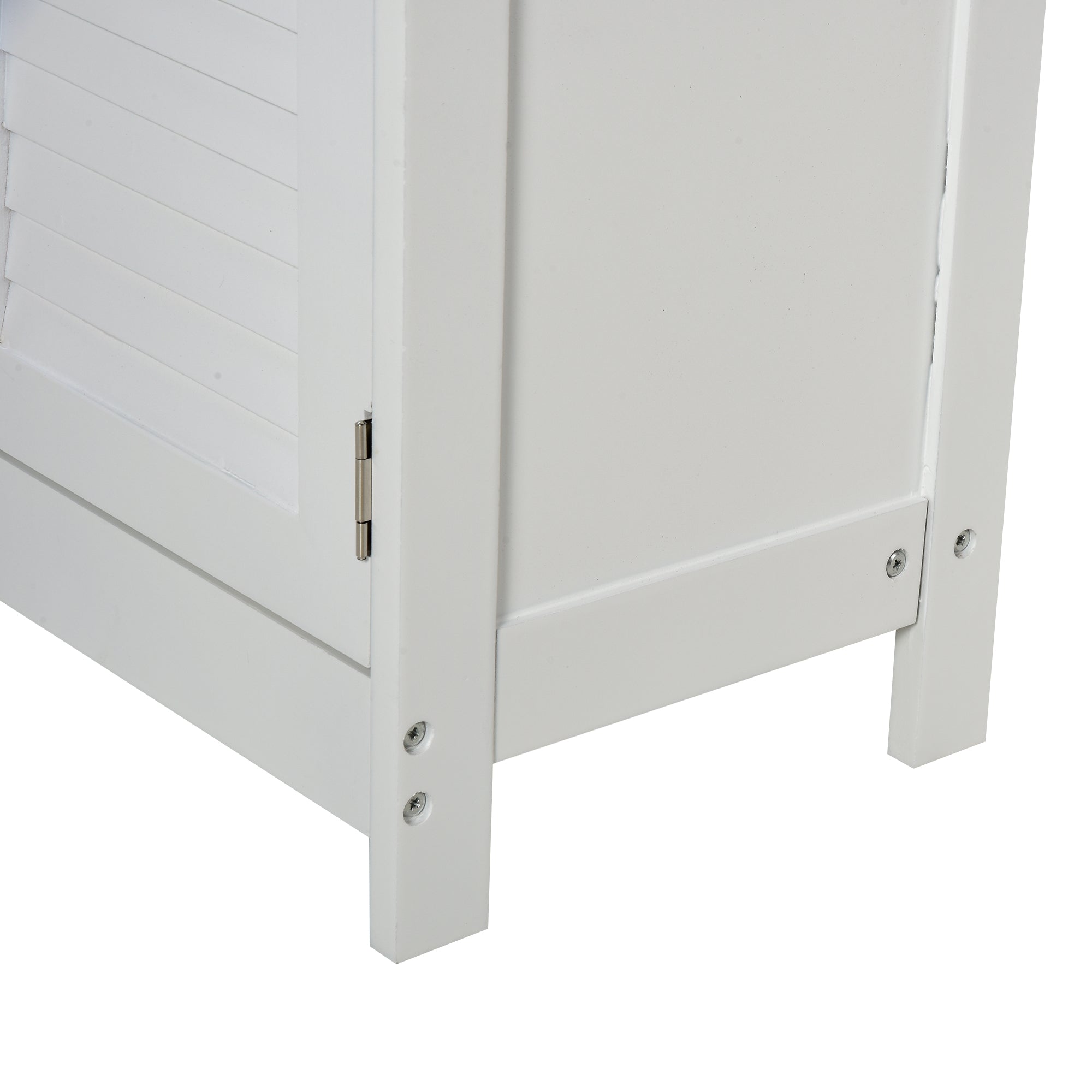 Armário de Banheiro Auxiliar Organizador 59x29x80 cm Branco